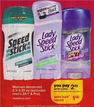 CVS: Free Speed Stick &amp; Lady Speed Stick - Hunt4Freebies