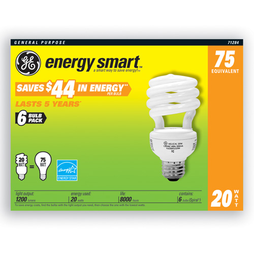GE Energy Smart, Energy Star Light Bulb