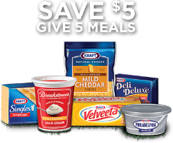 $5 off 5 Kraft Cheese or Dairy Products Printable Coupon - Hunt4Freebies