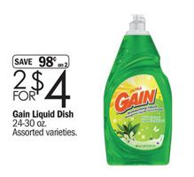 Meijer: FREE Gain Dish Soap (Catalina Deal) - Hunt4Freebies