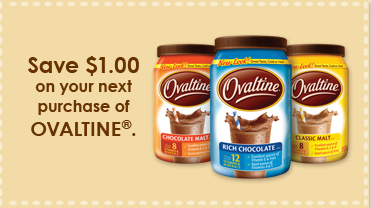 $1 off ANY Ovaltine Product Printable Coupon - Hunt4Freebies