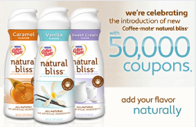 $1 off Coffee-Mate Natural Bliss Printable Coupon (Still Available ...