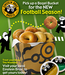Einstein Bros Bagels: $4 off a Bagel Bucket Coupon - Hunt4Freebies