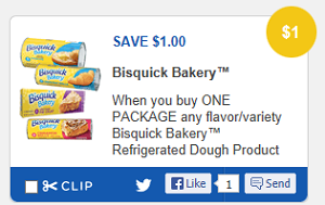 $1 off Bisquick Bakery Refrigerated Dough Coupon - Hunt4Freebies