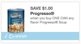 $1 off ANY Progresso Soup Coupon - Hunt4Freebies