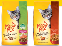 2 NEW Meow Mix Dry Cat Food Coupons - Hunt4Freebies