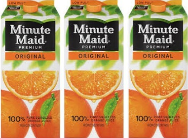 0 55 Off Minute Maid Orange Juice 59oz Carton Coupon Hunt4freebies