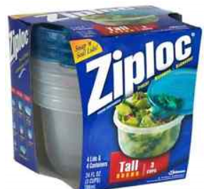 Ziploc Brand Containers