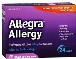 $4.00 off Allegra Allergy 24HR 24ct or Larger, Allegra-D, or Children's ...