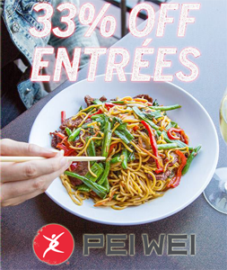 Pei Wei: 33% off Rice Bowls, Noodle Bowls, and Salad Bowls Coupon ...