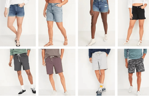 Old Navy Shorts Men's & Women's Only $12 - Kid's Only $10 (Today Only ...