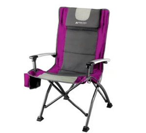 Fauteuil De Camping - Gris Anthracite à Prix