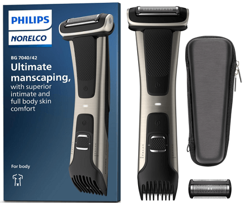 Philips Norelco Bodygroom 7000 Men's Showerproof Trimmer w/ Case ONLY ...